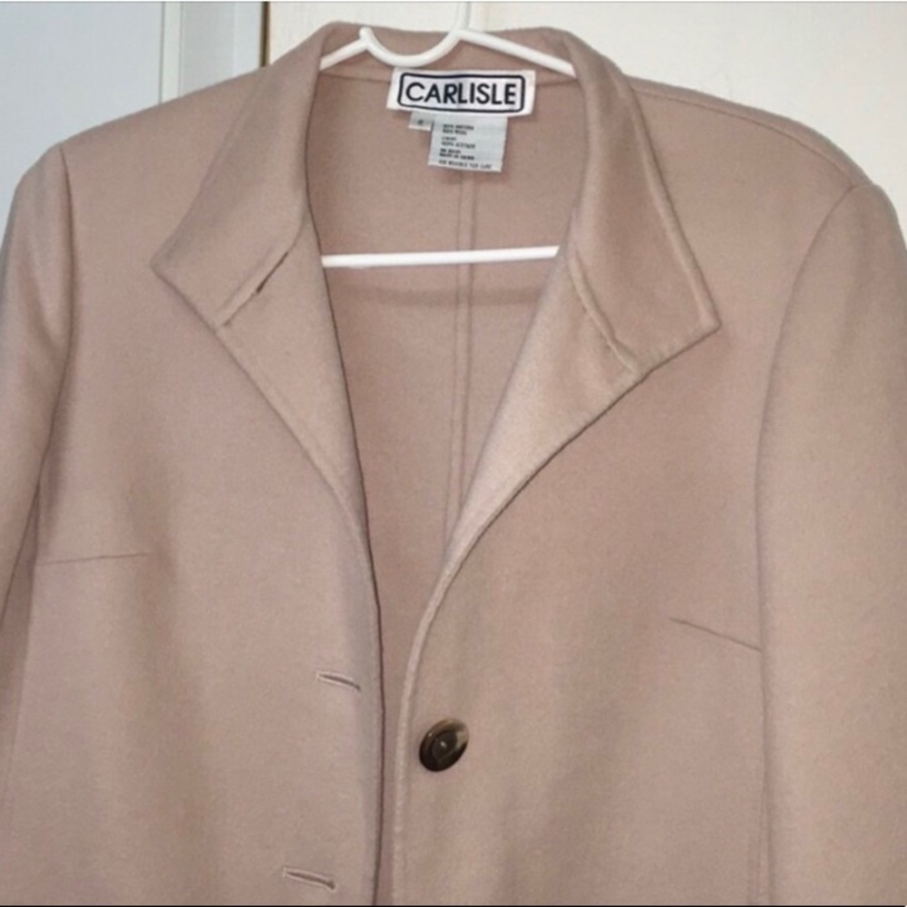 Carlisle pink wool jacket - Picture 2 of 4